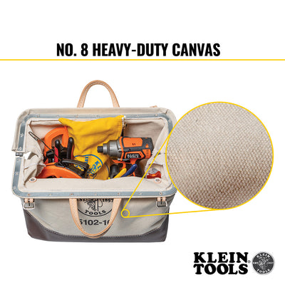 Klein 5102-16 16" Canvas Tool Bag