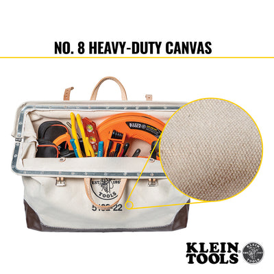 Klein 5102-22 22" Canvas Tool Bag
