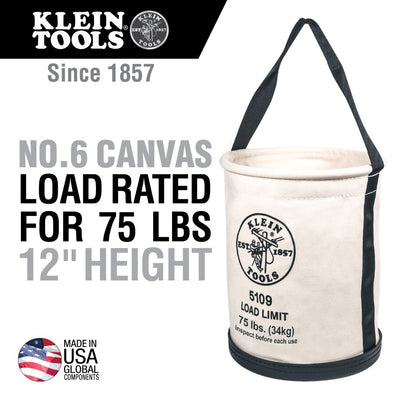 KLEIN 5109 Wide-Opening Straight-Wall Bucket