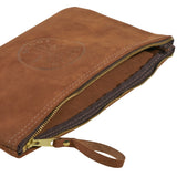 Klein 5139L Top-Grain Leather Zipper Bag
