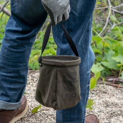 Klein 5143 Canvas Tapered-Bottom Bag