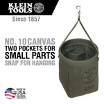 Klein 5143 Canvas Tapered-Bottom Bag