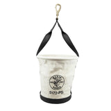 Klein 5172PS Heavy-Duty Tapered-Wall Bucket - 15 Inside Pockets