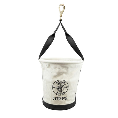 Klein 5172PS Heavy-Duty Tapered-Wall Bucket - 15 Inside Pockets
