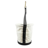 Klein 5172PS Heavy-Duty Tapered-Wall Bucket - 15 Inside Pockets