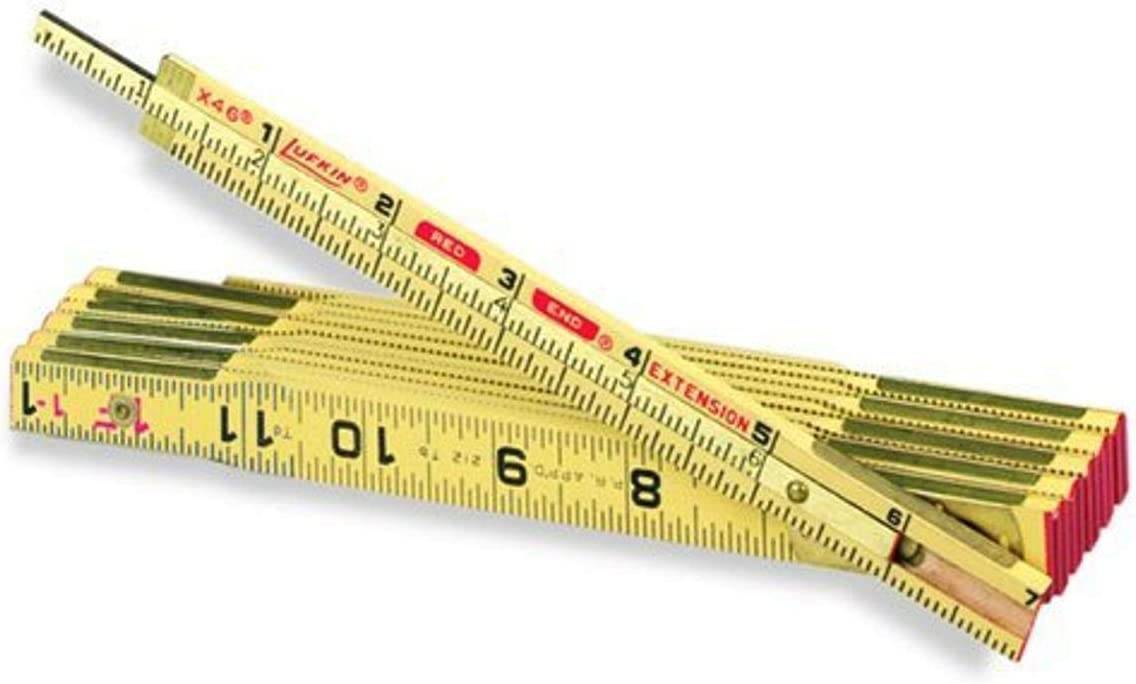 Lufkin X48 Red End Extension Rulers – IronworkerTools.com