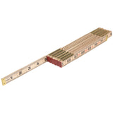 Klein 900-6 Wood Folding Rule - Inside Reading