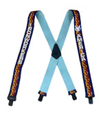 Suspender AAT-2003 Tribal Pattern - IRONWORKERS & AMERICA Suspenders - Made in USA