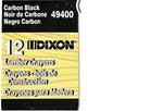 Dixon 494 Lumber Crayons- Black Color 12 Pcs.