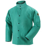 REVCO BLACK STALLION F9-30C TruGuard™ 200 FR Cotton Welding Jacket Green