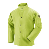 Black Stallion Revco L9-30C TruGuard™ 200 FR Cotton Welding Jacket, Safety Lime