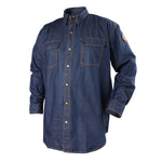 Black Stallion Revco FS8-DNM Flame-Resistant Denim Work Shirt