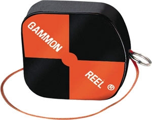 Gammon Reel # 012B Gammon Reel 12' Hi -Viz Black/ Orange. For Plumb Bob ******* Best Seller ********* Free Shipping Cost in US *******Best Selling *******