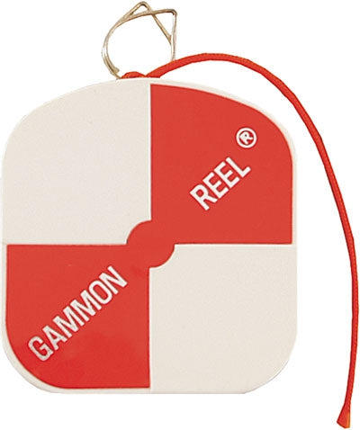 Gammon Reel # 012R 12' Construction Plumb Line Reel White/ Orange. For Plumb Bob ***** Free Shipping Cost in U.S.A. ******** Best Selling ********