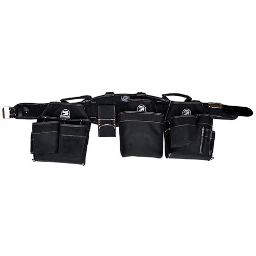 Gatorback # 145 Carpenter's Triple Tool Belt Combo With Pro-Comfort Ba ...