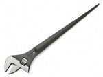 JH Williams 13625 - 16" Adjustable Construction Spud Wrench. Heavy Duty w/ Measurement Scales