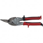 Klein Tools J1100L Journeyman Aviation Snips - Left/ Straight Cutting. Red/Black