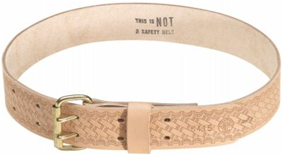 KLEIN 5415 Heavy-Duty Embossed Tool Belt - Belt Width 2"