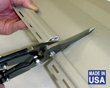 KLENK Tools MA72010 Klenk® LONG CUT Aviation Snips for Small Siding. Length 10-1/2" ( Straight Cut ) Made in U.S.A.