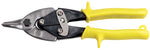 Klein Tools 2103 Aviation Snips - Bulldog/Notch Cutting. Color Yellow
