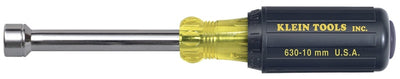 Klein 630-10mm 10 mm Cushion-Grip Hollow-Shank Nut Driver - 3"-Shank