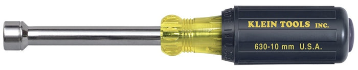 Klein 630-10mm 10 mm Cushion-Grip Hollow-Shank Nut Driver - 3