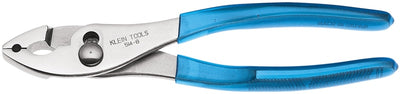 Klein D514-8 8" Slip-Joint Pliers - Hose Clamp