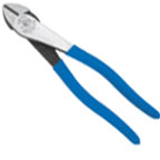 Klein Tools J2000-28 Journeyman 2000 Series Diag-Cutting Pliers, Hi-Leverage.(Light Blue,Black)
