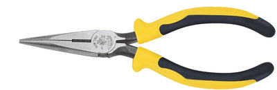 Klein Tools J203-7 Journeyman Long-Nose pliers, Side Cutting, Size 7"
