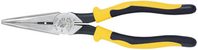 Klein J203-8N 8" Journeymanâ„¢ Heavy-Duty Long-Nose Pliers â€“ Side-Cutting & Stripping