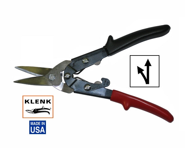 Klenk MA70560 Klenk Aviation Snips, WITH BUILT-IN WIRE CUTTER LEFT/STRAIGHT CUT, parallel handle