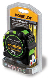 komelon 7125IE The Professional 25 Ft. Inch/Engineers Monster MagGrip (IE) Tape Measure