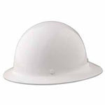 Heavy Duty MSA 475408 Skullgard Protective Hat ( FIBERGLASS ) . FULL BEAM - STYLE. Color - White