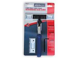 Midwest MW-S36 3" & 6" Straight Forged Steel Seamer Set Includes 3-inch seamer and 6-inch interchangeable blades. Made in U.S.A.