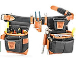 Occidental 9850LH Adjust-to-Fit™ Fat Lip™ Tool Bag Set - Black - Left