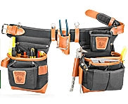 Occidental 9850LH Adjust-to-Fit™ Fat Lip™ Tool Bag Set - Black - Left