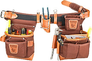 Occidental 9855LH Adjust-to-Fit™ Fat Lip™ Tool Bag Set - Cafe - Left Handed