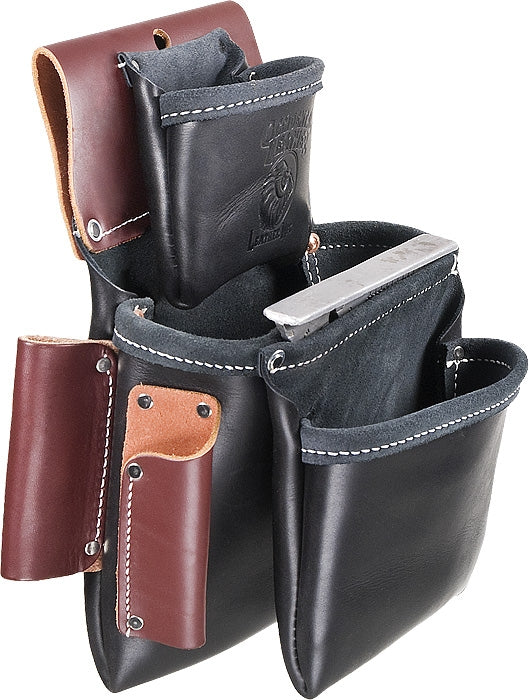 Occidental B5060LH 3 Pouch Pro Fastener™ Bag - Black – IronworkerTools.com