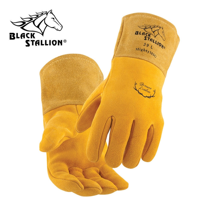 REVCO 39 Black Stallion MightyMIG® Deerskin Premium MIG Welding Gloves