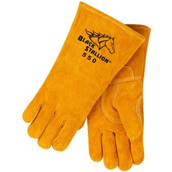 REVCO 550 CushionCore Quality Side Split Cowhide Stick Welding Gloves