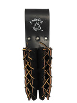 RUDEDOG USA 3011 - DOUBLE BULL PIN HOLDER WITH LEATHER STRINGS