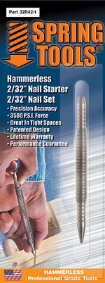 Spring Tools 32R23-1 Double Ended 2/32 & 3/32 Size Nail Set ( Size - Large)