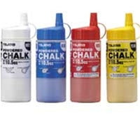 Tajima PLC2ultra-fine powdered chalk, 10.5 oz (300g). Color White, Blue, Red, Yellow Available. Please select the color.