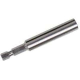 Vega Industries 1200MH1CD Overall Length 8" One Piece 1/4" X 1/4" Magnetic Stainless Steel Construction Bit Holder With C-Ring. ******* Best Seller ********