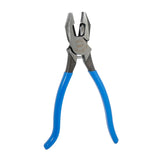 Klein D2000-9ST 9" Ironworker's Pliers - Heavy-Duty Cutting (Light Blue Plastic) ** Heavy Weight **