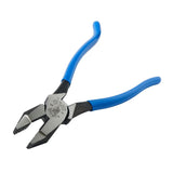 Klein D2000-9ST 9" Ironworker's Pliers - Heavy-Duty Cutting (Light Blue Plastic) ** Heavy Weight **