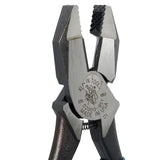 Klein D2000-9ST 9" Ironworker's Pliers - Heavy-Duty Cutting (Light Blue Plastic) ** Heavy Weight **