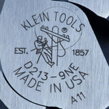 Klein Tools D213-9NE Lineman's Pliers, New England Nose, 9-Inch