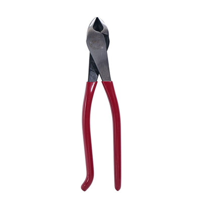 Klein Tools D248-9ST Diag-Cutting Pliers,Hi-Leverage for Rebar, Angled Head, 9" (Long Handle )