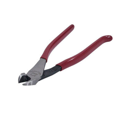 Klein Tools D248-9ST Diag-Cutting Pliers,Hi-Leverage for Rebar, Angled Head, 9" (Long Handle )